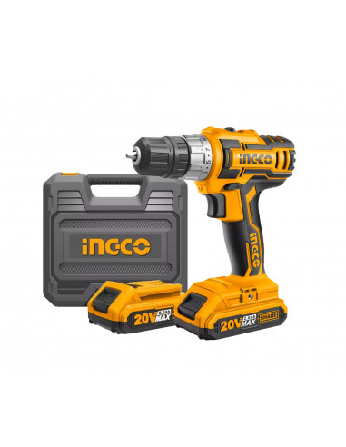 NGCO CDLI200215 Perceuse visseuse sans fil Lithium-ion 20V (2 batteries