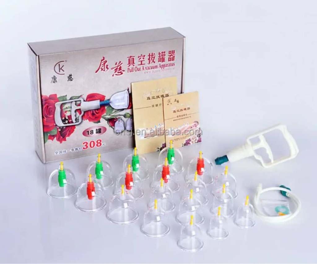 Ventouse de hijama en plastique