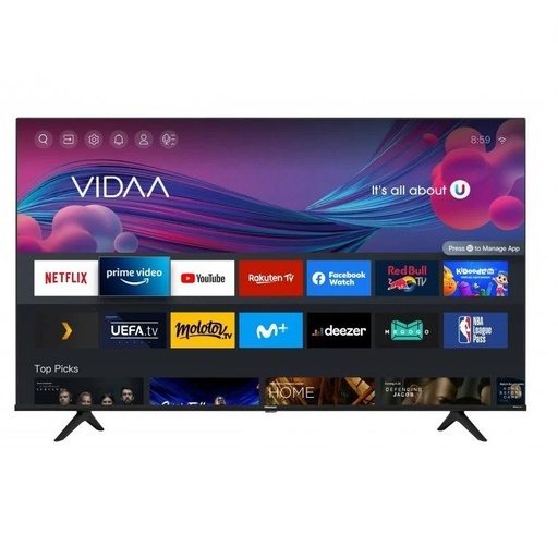 Téléviseur Hisense 4K Smart TV 50 Pouces Série 50A6K
