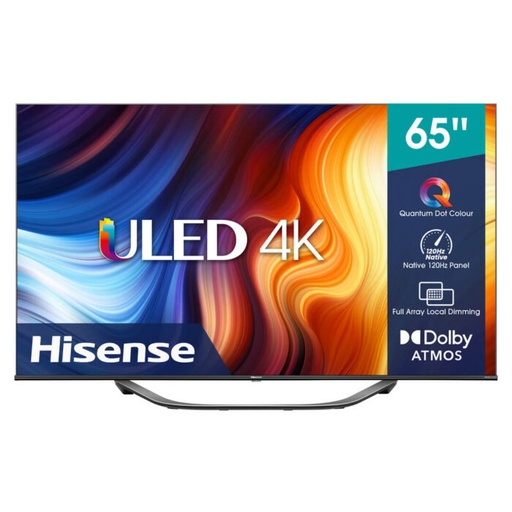 Téléviseur ULED 4K Hisense 65U7H Quantum 120 Hz