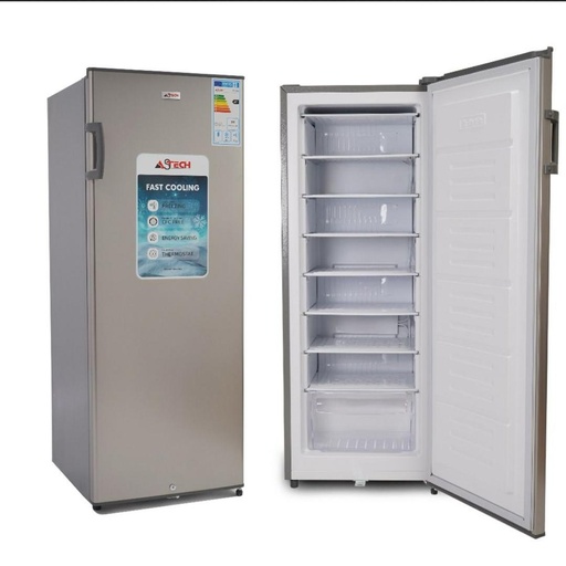 Congélateur Vertical ASTECH - PA-240CD 8T aluminium