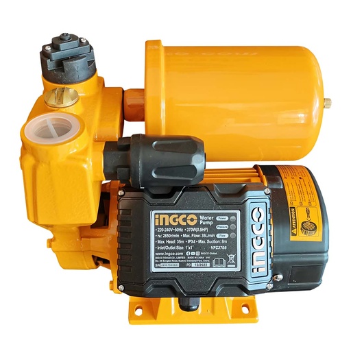 ingco Pompe a eau Surpresseur 0.5hp 370w - VPM37018