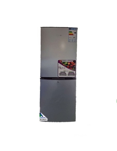 ROCH - Refrigerateur Combiné 185L - SJ- 240 - Classe énergique A+ - Couleur Gris