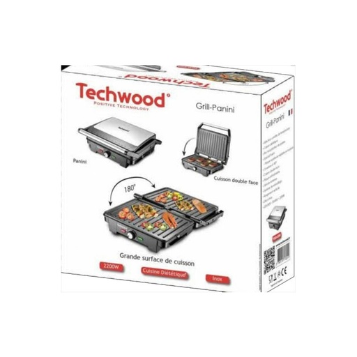 Grill Panini TECHWOOD TGD-096 2200W