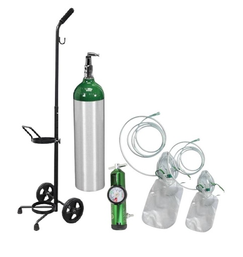 Bonbonne d'oxygène complet 40L