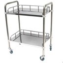Chariot 2 étagère industriel  