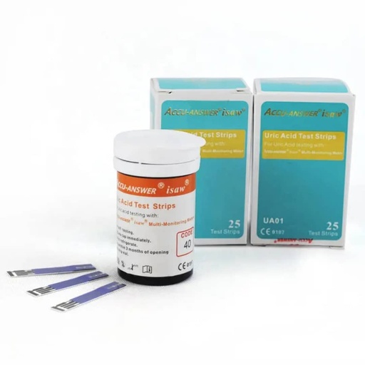 Bandelette Acide urique accu-answer bte/25