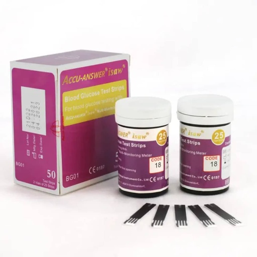 Bandelette Glycémie accu-answer bte/25