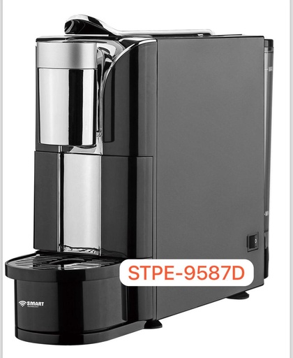 SMART TECHNOLOGY Cafetière à Capsules (STPE-9587D)- Noir