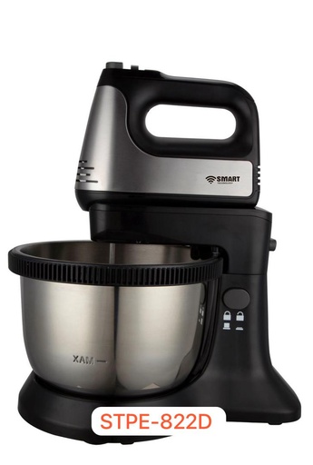 MART TECHNOLOGY Batteuse électrique Avec Bol Et Support STPE-822D ST00158